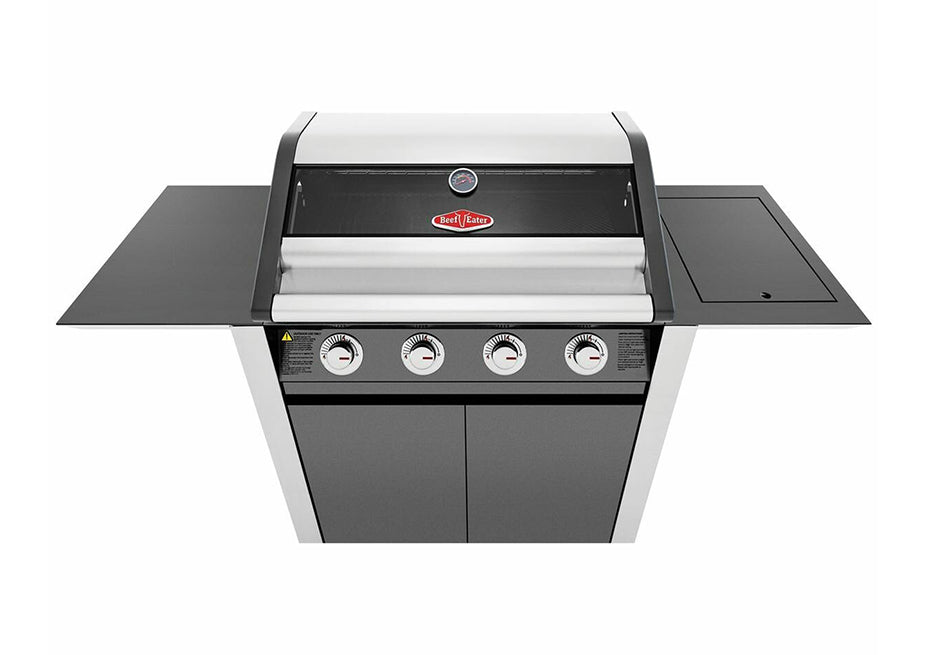 Beefeater 1600 Series Dark 4 Burner BBQ on Trolley