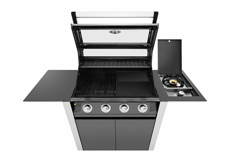 Beefeater 1600 Series Dark 4 Burner BBQ on Trolley