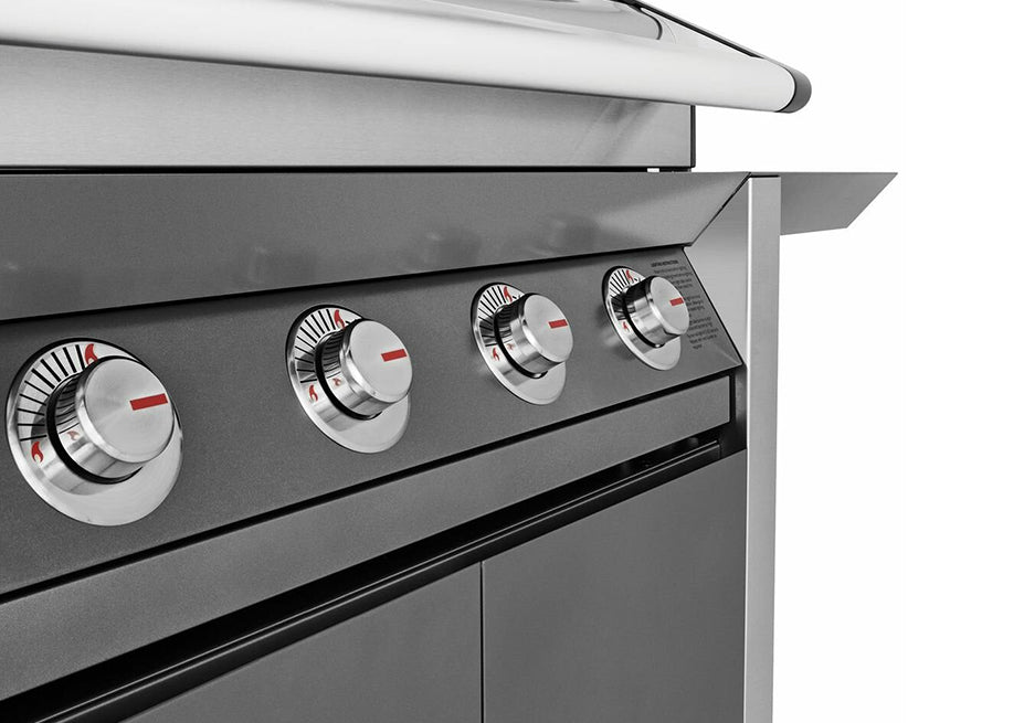 Beefeater 1600 Series Dark 4 Burner BBQ on Trolley