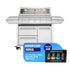 Beefeater 7000 Series Premium 5 Burner with Side Burner BBQ on Trolley