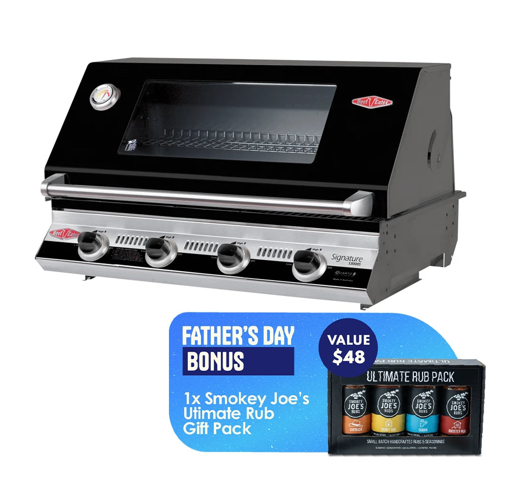 Beefeater Signature 3000E 4 Burner Built In BBQ