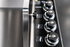 Bossworx Black Stainless Steel 4 Burner Drop In BBQ with Rear Burner