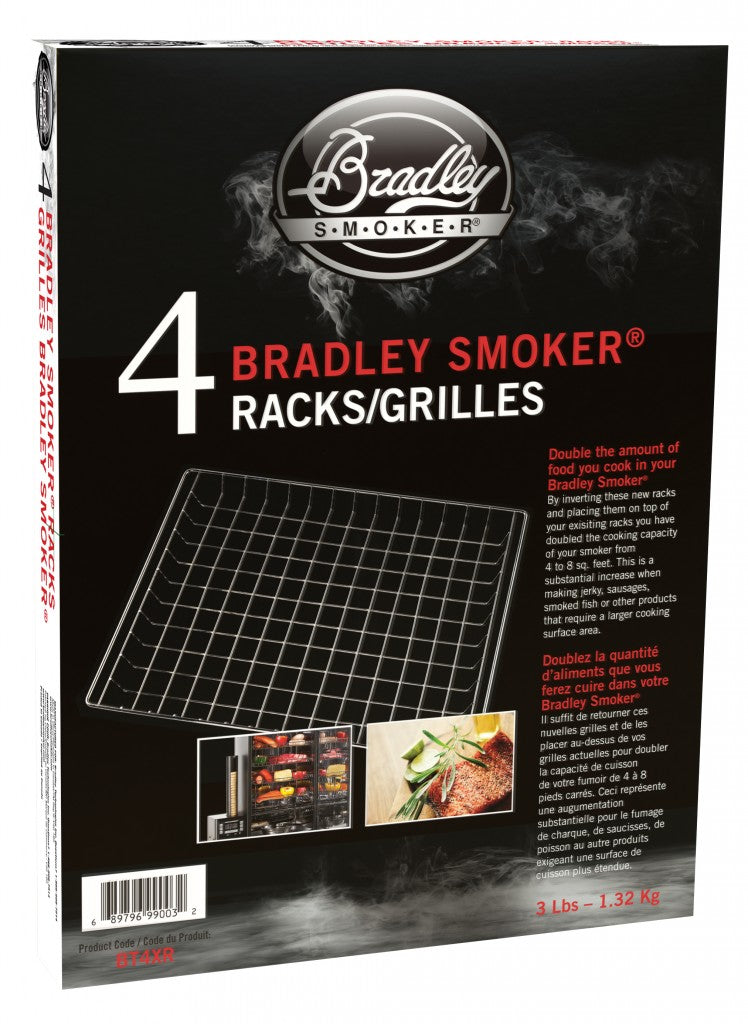 Bradley Set of 4 Wire Racks Stainless - BT4XR 