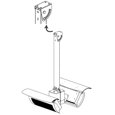Bromic Tungsten Ceiling Pole - Various Lengths