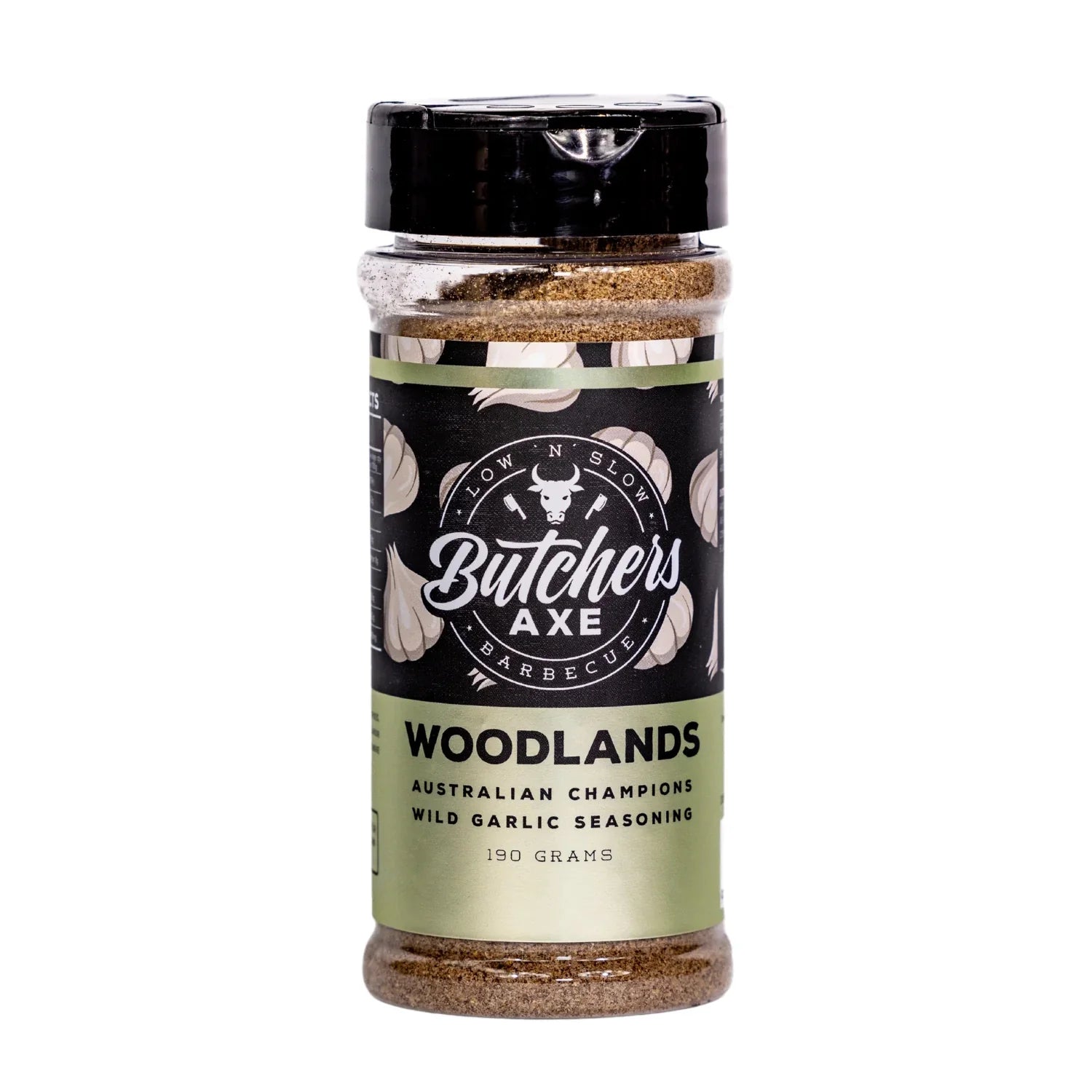 Butchers Axe BBQ Woodlands Garlic Seasoning