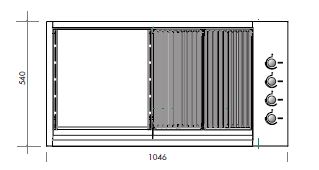 Artusi 316 SS Marine Grade Built In BBQ with 316 Lid