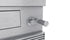 Tucker Charcoal Deluxe Pro BBQ on Cabinet with Roasting Hood