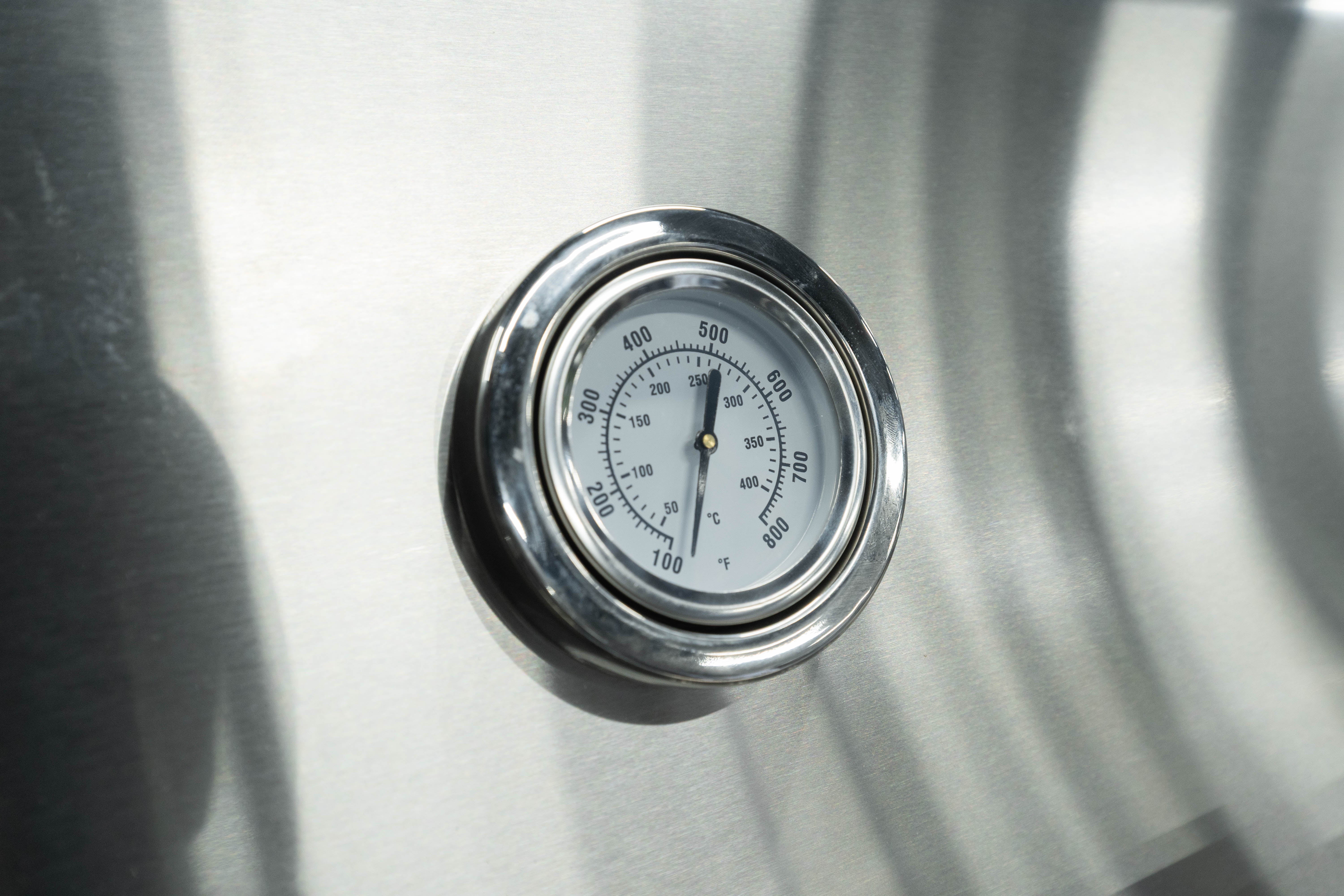 Crossray Xplor Grey Outdoor Kitchen 4 Burner BBQ, Double Cabinet & Sink