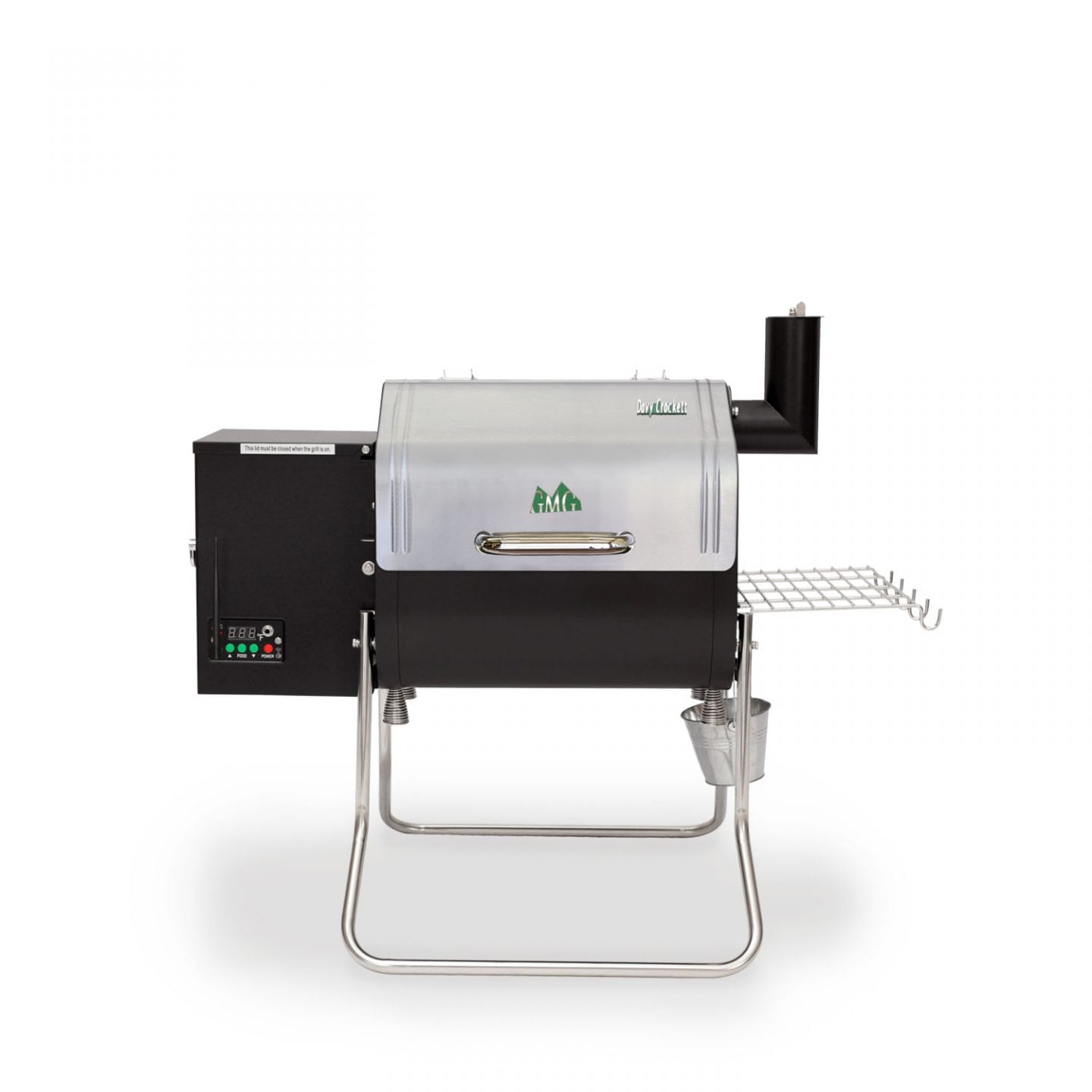 Davy Crockett PRIME WiFi Pellet Grill (12-Volt), SS Hood - DCWF