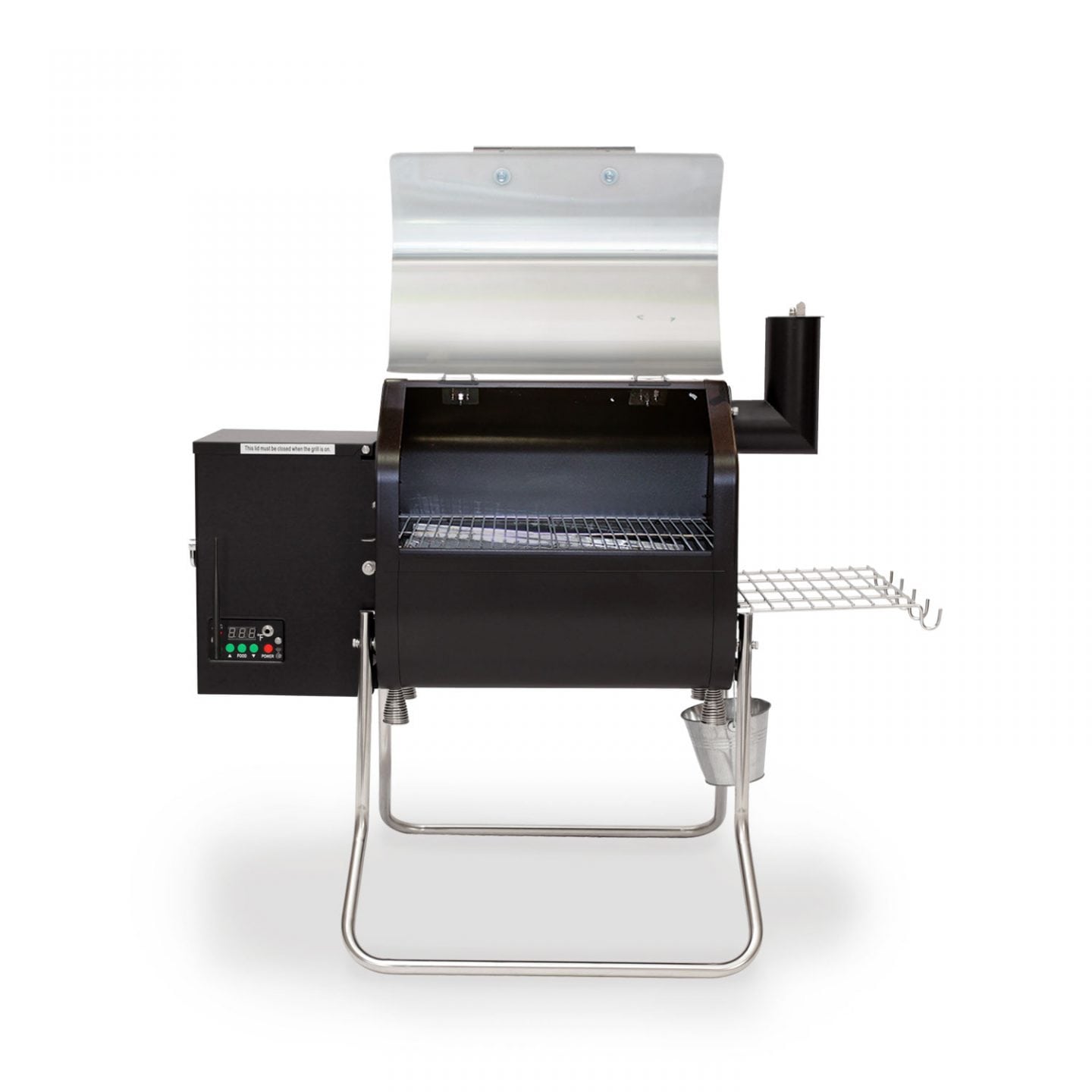 Davy Crockett PRIME WiFi Pellet Grill (12-Volt), SS Hood - DCWF