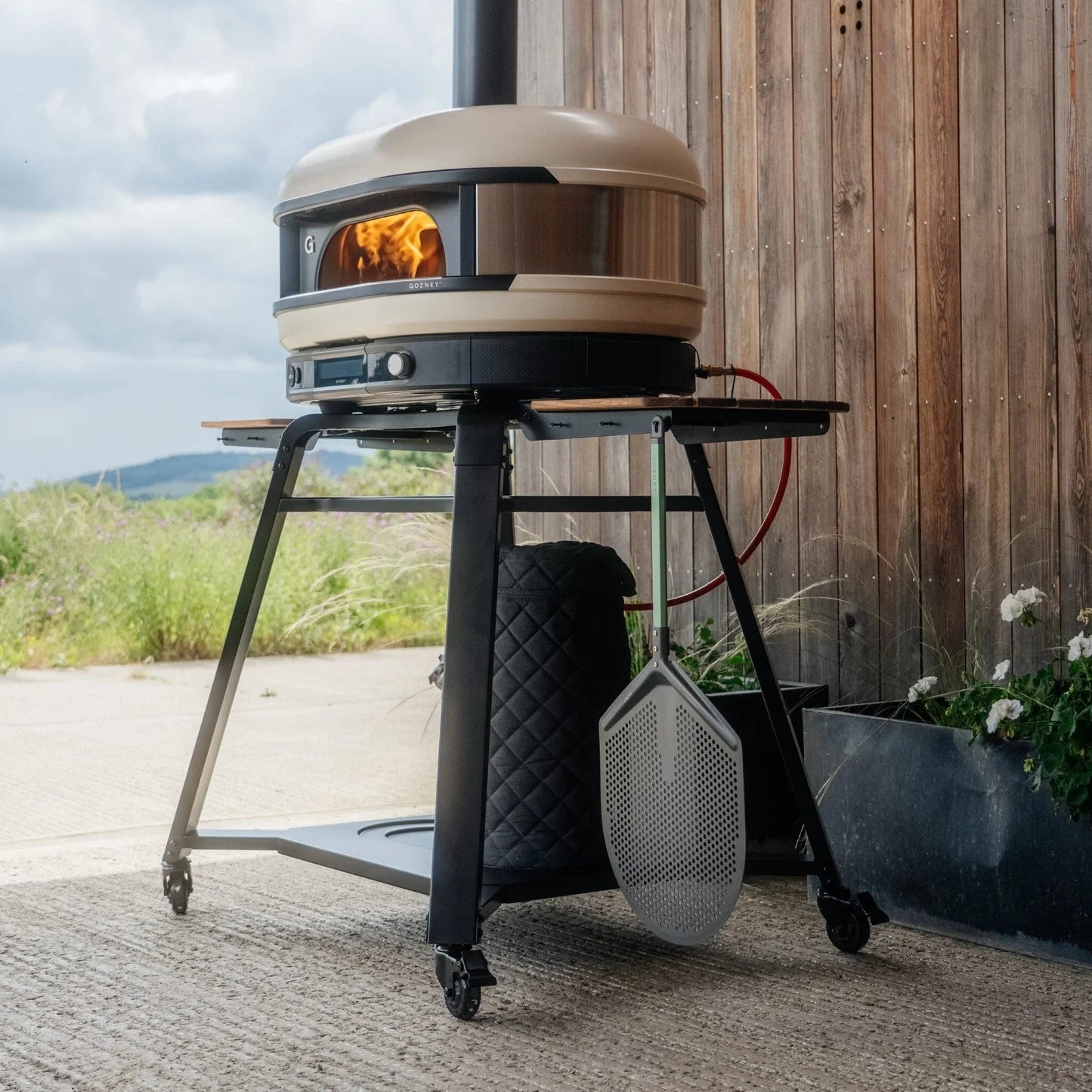 Gozney Dome XL Gen 2 Pizza Oven Bone Essentials Bundle - Hybrid Fuel Propane