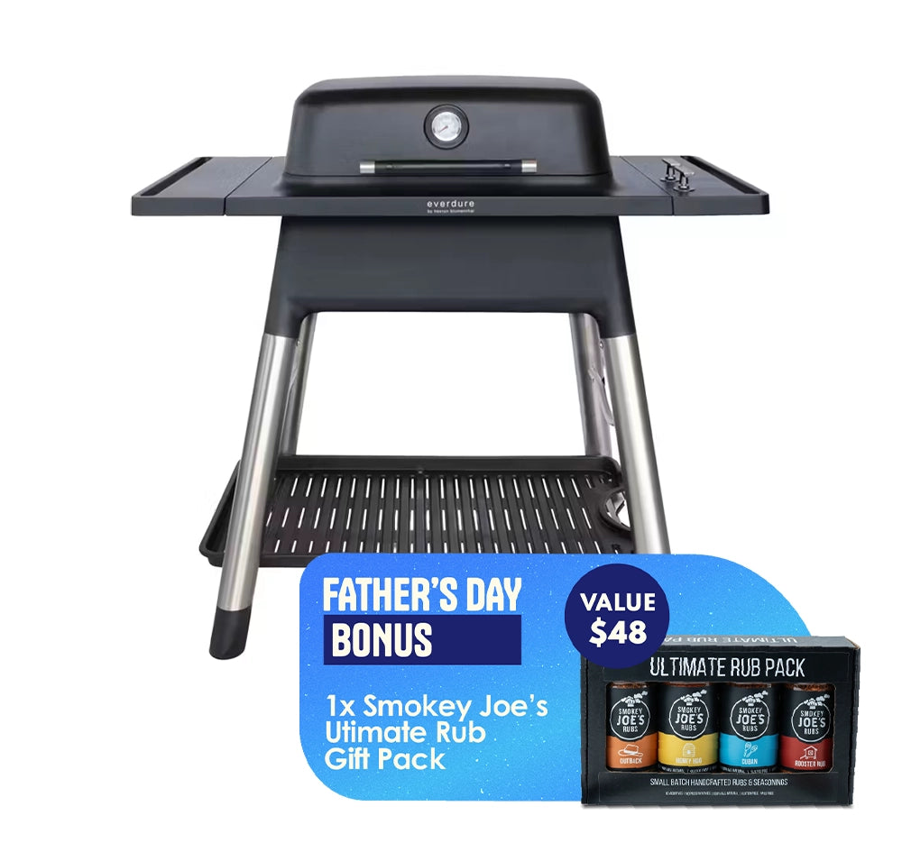 Everdure by Heston Blumenthal Force Gas BBQ Black - E2G1BA