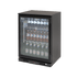 Euro 138 Litre Black Single Door Beverage Cooler - EA60WFB