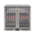 Euro 208 Litre Stainless Double Doors Beverage Cooler - EA900WFSX2