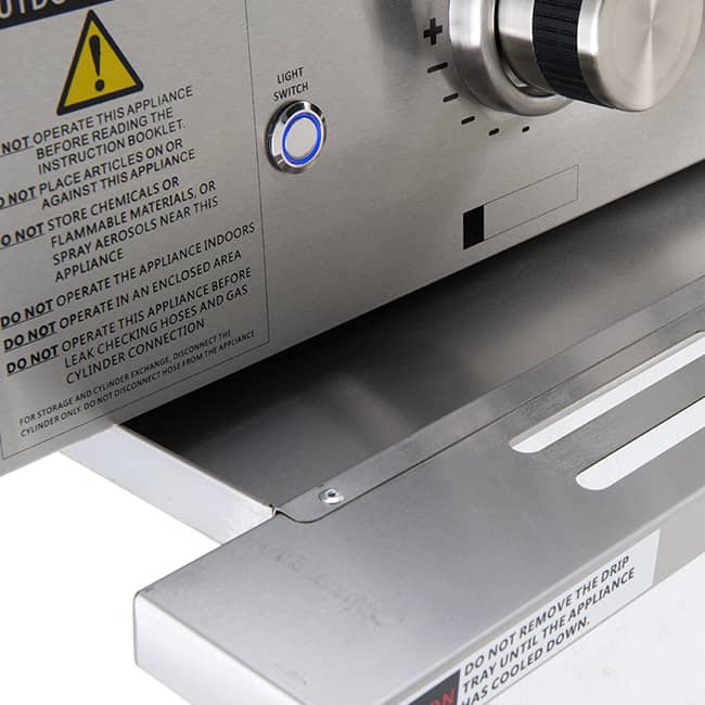 Euro Appliances 6 Burner Built In BBQ
