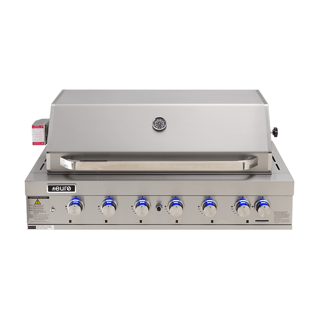 Euro Appliances 6 Burner Built In BBQ