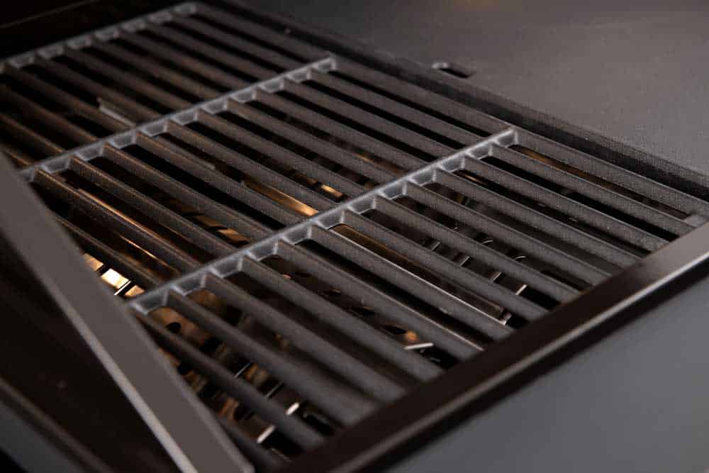 Euro Appliances 4 Burner Black Built In BBQ