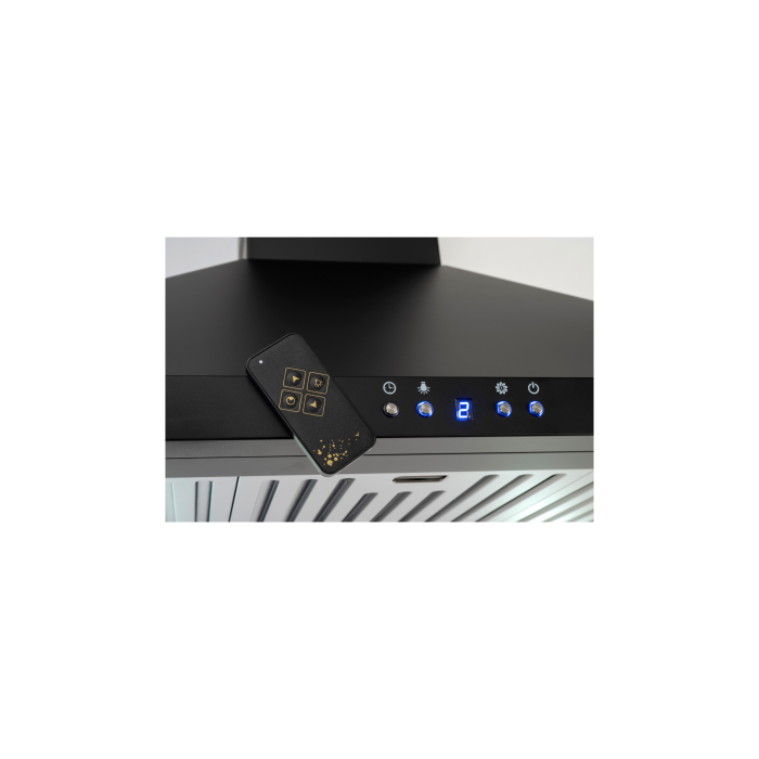Euro Outdoor 90cm Canopy Rangehood - EBB900BK3R
