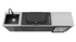 Everdure Seabreeze 3 Burner BBQ Black Modular Outdoor Kitchen with Sink & Beverage Cooler