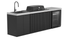 Seabreeze Aesthetic Outdoor Kitchen - Charcoal Colour (EK3B1ASBIMBP)