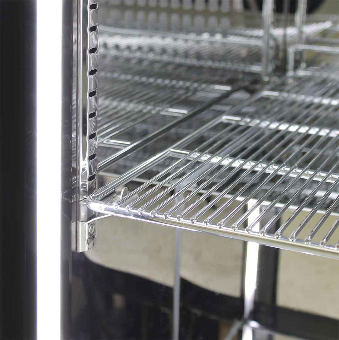 Rhino 148 Litre ENVY Heated Glass Single Door 316 Stainless Steel Outdoor Bar Fridge - ENV1-SS