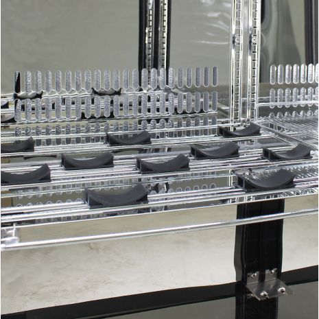 Rhino 248 Litre ENVY Heated Glass Double Door 316 SS Outdoor Bar Fridge - ENV2H-SS