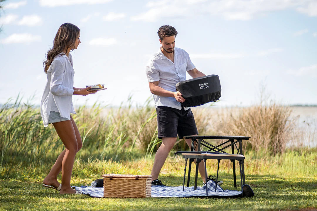 Everdure KILN P Series Portable Pizza Oven Essential Bundle - Black