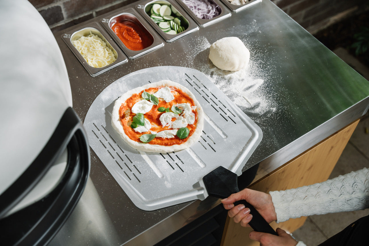 Everdure Pizza Oven Preparation Table - Timber Look