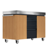 Everdure Pizza Oven Preparation Table - Timber Look