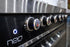 Everdure Neo Black Outdoor Kitchen With BBQ, 208L Double Door Fridge and Storage