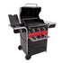 Char-Broil Gas 2 Coal 3 Burner BBQ - 467750317