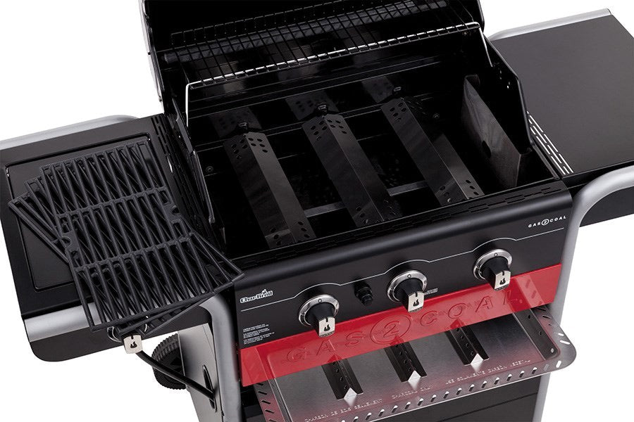 Char-Broil Gas 2 Coal 3 Burner BBQ - 467750317