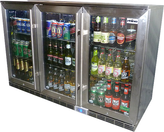Rhino 3 Door Outdoor Beverage Centre - GSP3H-SS