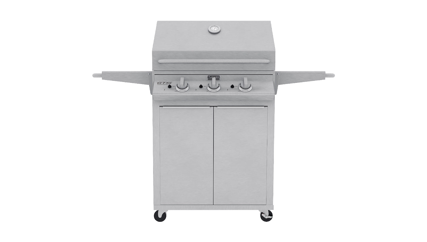  Tucker 3 Burner GTS BBQ on a Trolley