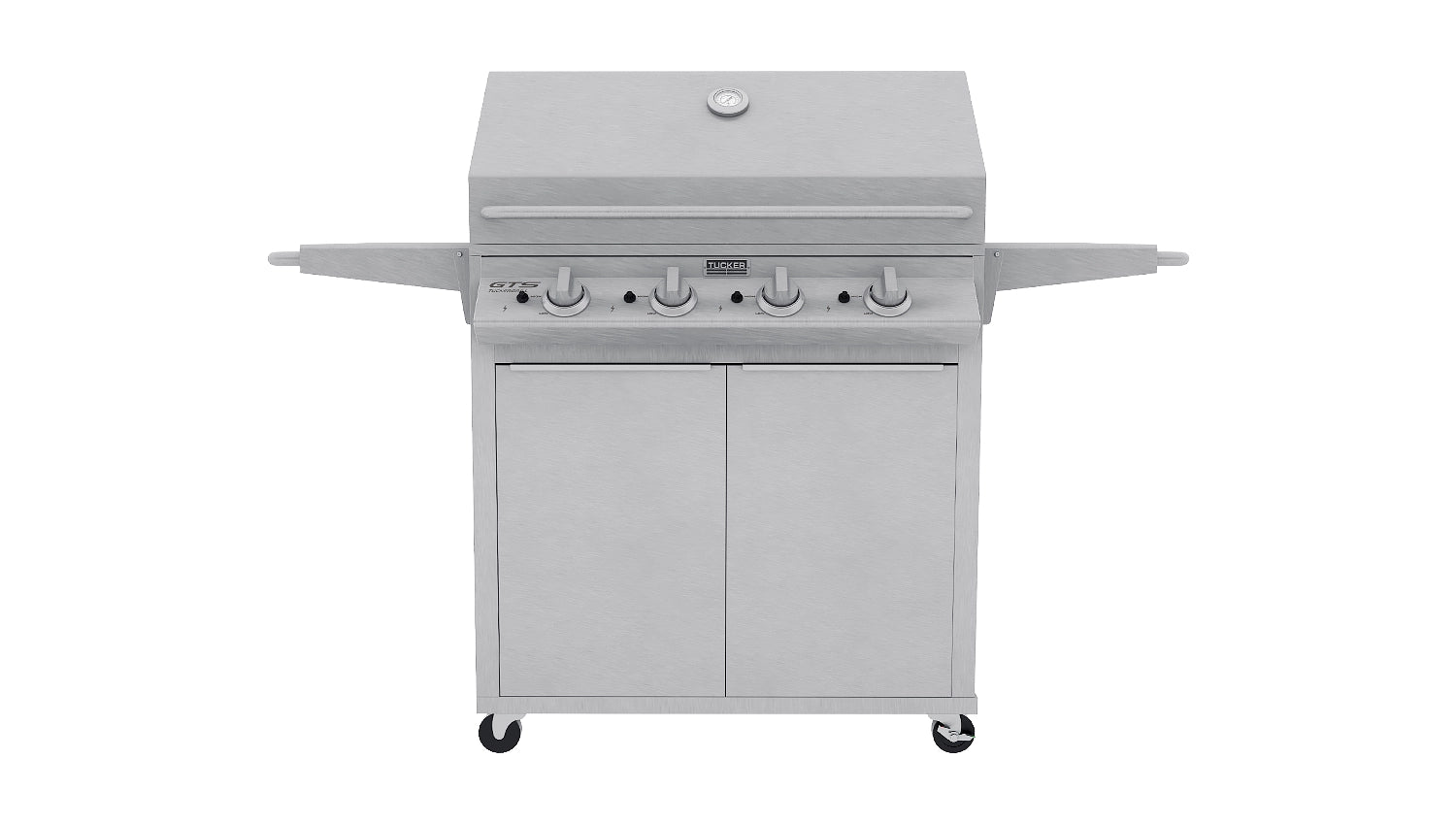 Tucker 4 Burner GTS BBQ on a Trolley (GTS4SC-L+PK-4)