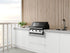 Beefeater 1200 Series Black 3 burner Built-in BBQ - BBG1230BB