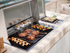 Beefeater ProLine Series 6 Burner 316 Stainless Steel Built In Gas BBQ with Hood