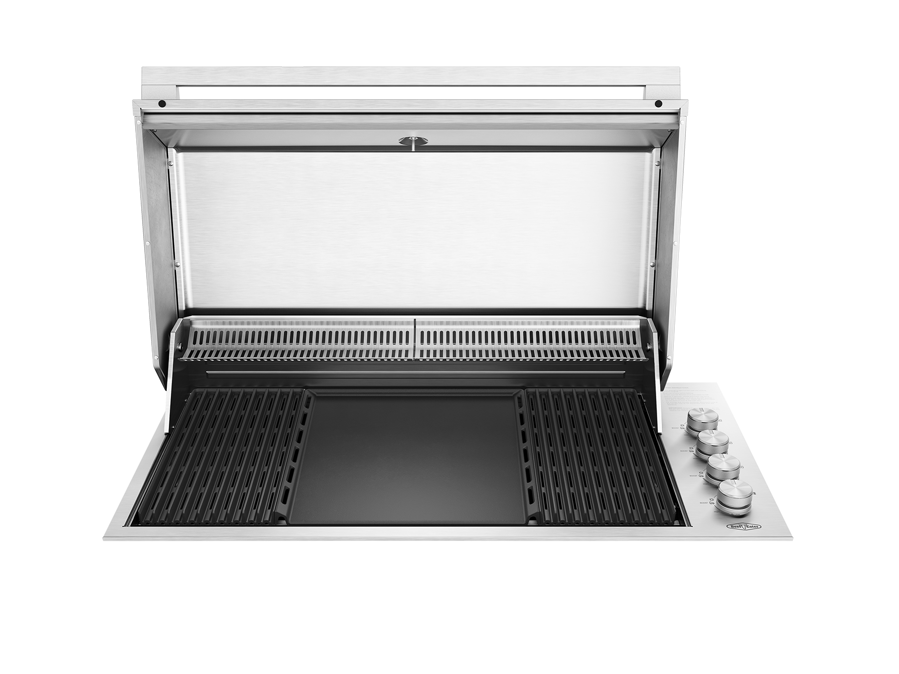 Beefeater ProLine Series 6 Burner 316 Stainless Steel Built In Gas BBQ with Hood