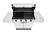 Beefeater 1200 Series 4 Burner Freestanding BBQ + Side Burner - Stainless Steel