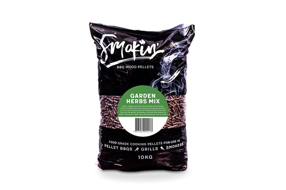 Smokin - Garden Herb Mix BBQ Pellets - The BBQ King