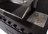 Gasmate Nova MK2 Graphite Outdoor Kitchen with 6 Burner BBQ and Single Door Fridge + Top