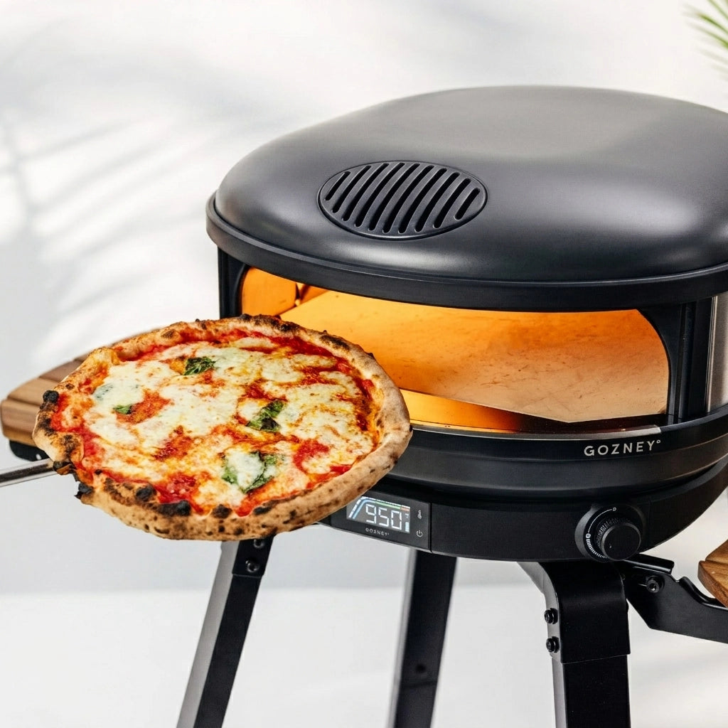 Kamado Joe Classic Konnected + Gozney Arc XL Gas Black Pizza Oven Package Deal