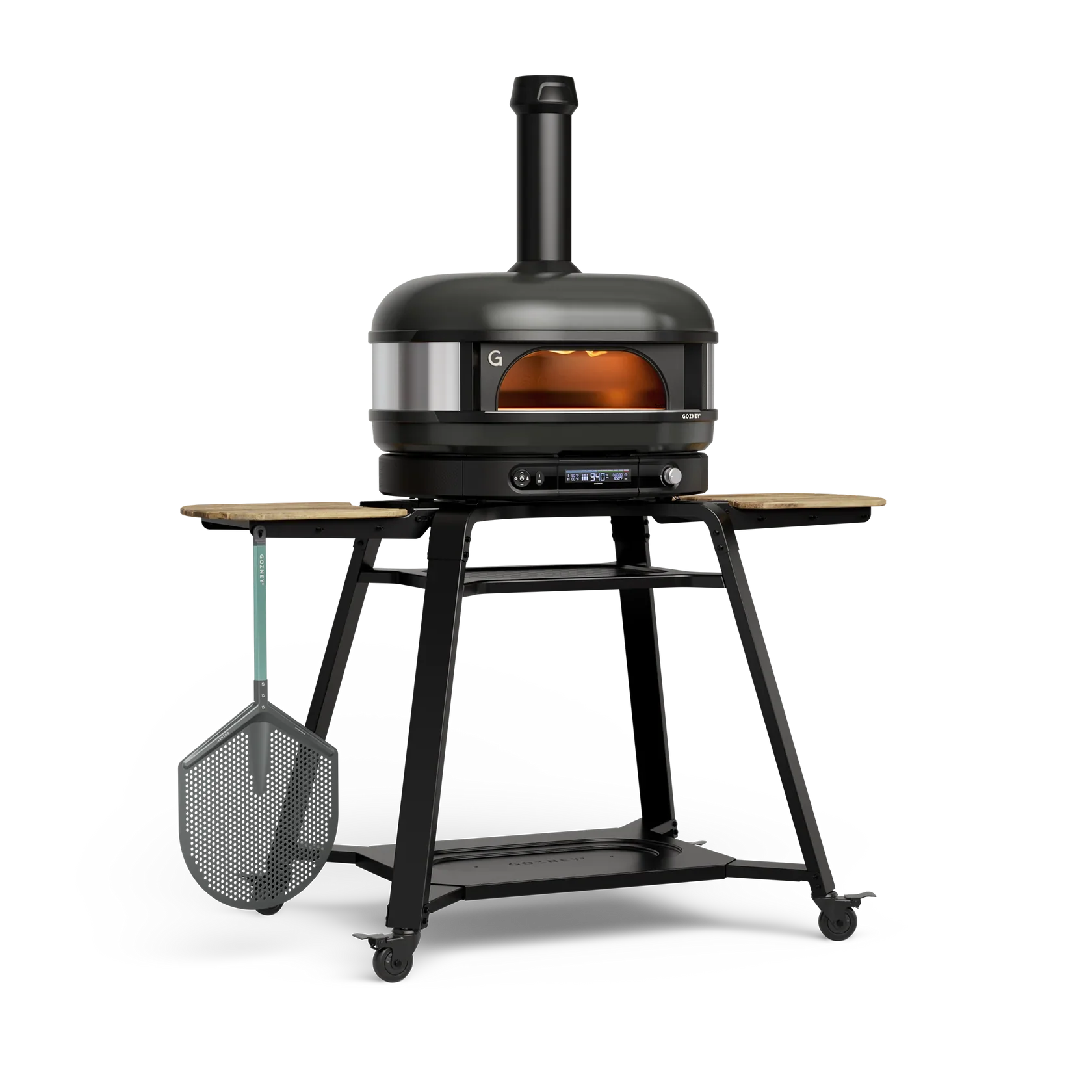 Gozney Dome Gen 2 Pizza Oven Black Essentials Bundle - Hybrid Fuel Propane
