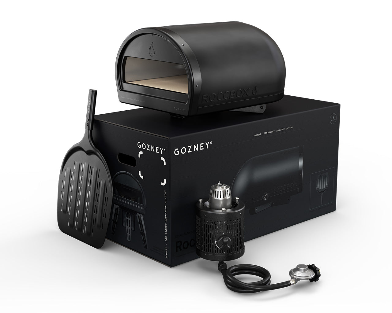 Gozney Roccbox Gas Burning Black Pizza Oven