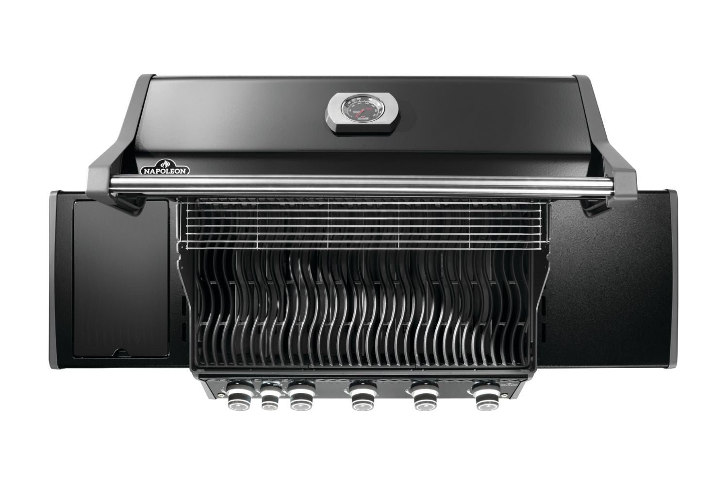 Napoleon Rogue Pro 625 Black 5 Burner BBQ with Infrared Sizzle Sideburner