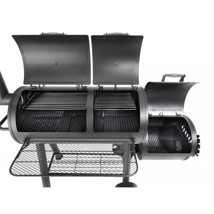 Texas Pro-Pit Offset Smoker - HK0527 front open