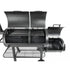 Texas Pro-Pit Offset Smoker - HK0527 front open