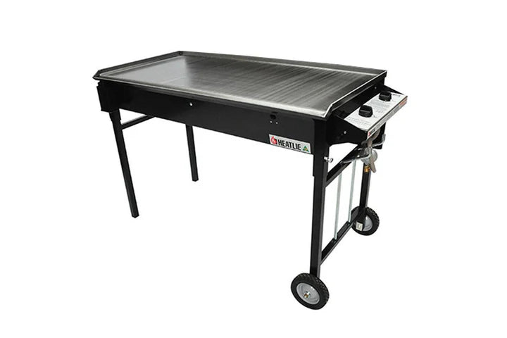 Heatlie 850 Black Powder Coated Mobile BBQ