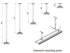 HEATSTRIP - Infrared Radiant Black Heater 3200W - Poles