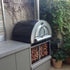 Smart Stainless Steel Built-In Wood Fired Pizza Oven with Stand - PW01